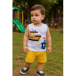 Conj Mas Subm Kyly Branco - 25927280002 - Lele Tete Moda Infantil
