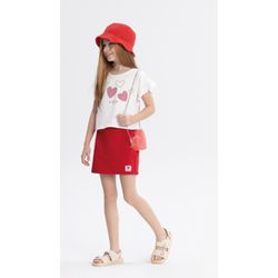 Conj Fem Cor Verm Alakazoo N/i - 25927610001 - Lele Tete Moda Infantil