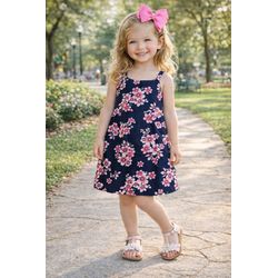 Vestido Rega Floral Rovitex N/i - 25927950001 - Lele Tete Moda Infantil
