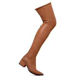 Bota Julia Cano Alto Over The Knee Stretch Salto B... - LeRUCHEL