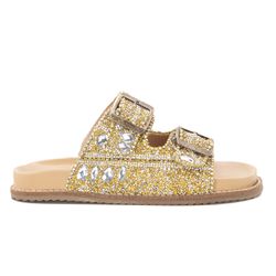 Papete Birken Daniela Brilho Pedra Zirconia Sintet... - LeRUCHEL