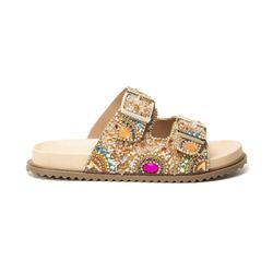 Papete Birken Dani Brilho Pedra Natural Multicolor... - LeRUCHEL
