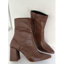 Bota Ravila Marrom - 0289 - LETICIA FERREIRA SHOES 