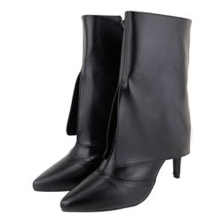 Bota Celena Preto - 0278 - LETICIA FERREIRA SHOES 
