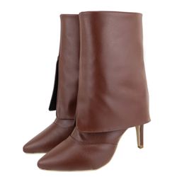 Bota Celena Caramelo - 0277 - LETICIA FERREIRA SHOES 
