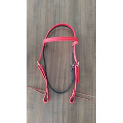 Cabeçada de Silicone Top Equine Vermelho c/ Preto ... - LETÍCIA COUNTRY IMPORT'S