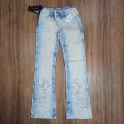 Calça Jeans Infantil Feminina Tassa Jeans 7905 - ... - LETÍCIA COUNTRY IMPORT'S