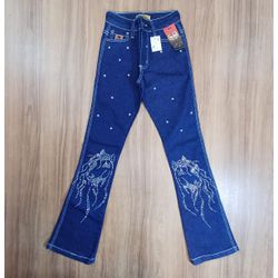 Calça Jeans Infantil Feminina For texas 7914 - 791... - LETÍCIA COUNTRY IMPORT'S