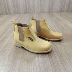 Botina Infantil Zboots Em Couro Whisky 8510 - 8510 - LETÍCIA COUNTRY IMPORT'S