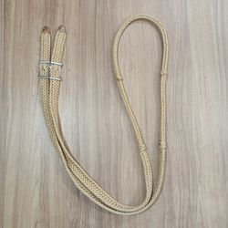 Rédea Mreis Nylon bege 8630 - 8630 - LETÍCIA COUNTRY IMPORT'S