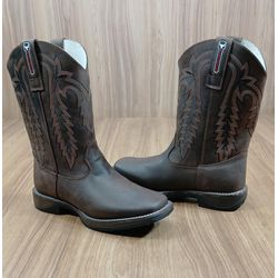 Bota Big Bull Texana Café Rustico cano médio 600 8... - LETÍCIA COUNTRY IMPORT'S