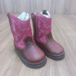 Bota Big Bull Kids Feminina Texana Fóssil Cela Pin... - LETÍCIA COUNTRY IMPORT'S