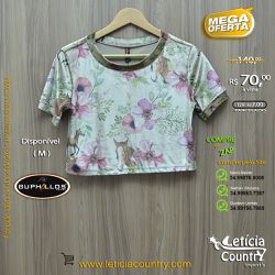 T Shirt Buphallos Feminina 4809 - 4809 - LETÍCIA COUNTRY IMPORT'S