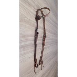  Cabeçada 01 Orelha de Couro Sport Equine 