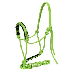 Cabresto para Cavalo 7 nós em Nylon Verde Limão c/... - LETÍCIA COUNTRY IMPORT'S