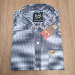 Camisa For Texas Xadrez Manga Curta 7781 - 7781 - LETÍCIA COUNTRY IMPORT'S