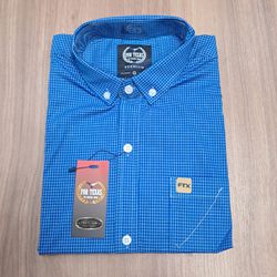 Camisa For Texas Xadrez Manga Curta 7783 - 7783 - LETÍCIA COUNTRY IMPORT'S