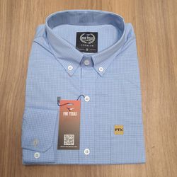 Camisa For Texas Xadrez Manga Longa 7784 - 7784 - LETÍCIA COUNTRY IMPORT'S