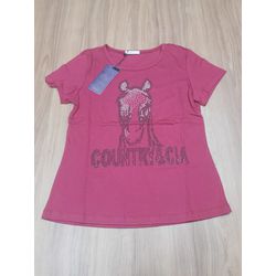 T Shirt Country& Cia Feminina