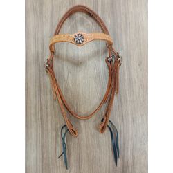  Cabeçada Testeira de Couro com Afogador nogueira ... - LETÍCIA COUNTRY IMPORT'S