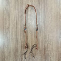  Cabeçada 01 Orelha de Couro Sport Equine 8798 - 8... - LETÍCIA COUNTRY IMPORT'S