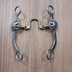 Freio Maluquinho Médio Inox Bocal Liso Sport Equin... - LETÍCIA COUNTRY IMPORT'S