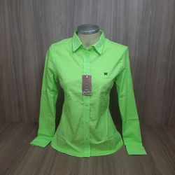 Camisa Feminina Life Western Verde Limão 6943 - 69... - LETÍCIA COUNTRY IMPORT'S