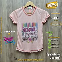 T Shirt Miss Country Feminina 4824 - 4824 - LETÍCIA COUNTRY IMPORT'S