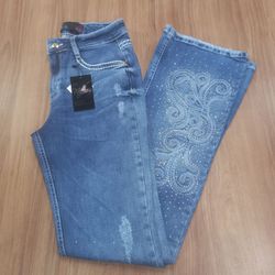 Calça Jeans Feminina Miss Country 