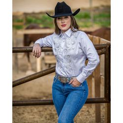 Camisa Branca Miss Country 7541 - 7541 - LETÍCIA COUNTRY IMPORT'S