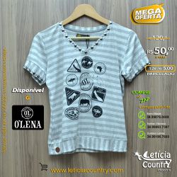 T Shirt Olena Feminina 4817 - 4817 - LETÍCIA COUNTRY IMPORT'S