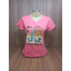 T Shirt Power Country Feminina