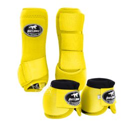 Kit Caneleiras e Cloche Boots Horse Dianteiro Colo... - LETÍCIA COUNTRY IMPORT'S