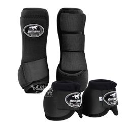 Kit Caneleiras e Cloche Boots Horse Dianteiro Colo... - LETÍCIA COUNTRY IMPORT'S