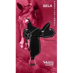 Sela Três Tambores Personalizada LC Import's 8731 ... - LETÍCIA COUNTRY IMPORT'S