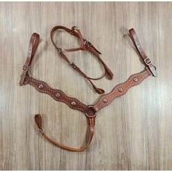 Conjunto Cabeçada e Peiteira Personalizado Master Selas 3894