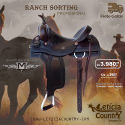 Sela Ranch Sorting, Team Penning, Couro Master Selas 5009