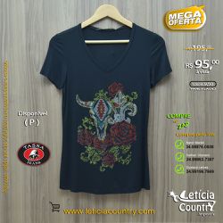 T Shirt Tassa Feminina 4803 - 4803 - LETÍCIA COUNTRY IMPORT'S