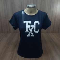 Camiseta Custom MC Estampada 50461 - Marinho 7175 ... - LETÍCIA COUNTRY IMPORT'S