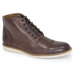 Sapato Casual Levanzzo England Vintage Marrom Clar... - LEVANZZO