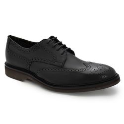 Sapato Casual Levanzzo Brogue Vintage Preto - 2000 - LEVANZZO