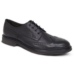 Sapato Casual Levanzzo Brogue Trento floater Preto... - LEVANZZO