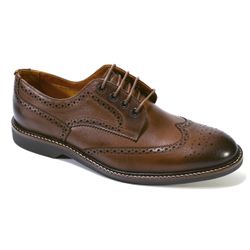 Sapato Casual Levanzzo Brogue Trento Marrom - 2000 - LEVANZZO