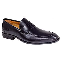 Sapato Social S/B Levanzzo Texanado Preto - 60032B - LEVANZZO