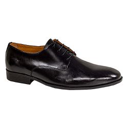 Sapato Social S/B Levanzzo Texanado Preto - 80158B - LEVANZZO