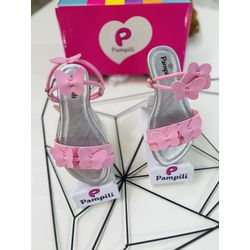 Sandália Pampili - Rosa - 23 - LEVIT STORE