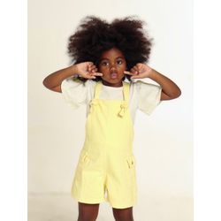 Macaquinho Happy Day - Amarelo - 03 - LEVIT STORE