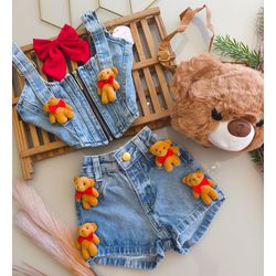 Conjunto Urso Pelucia - 08 - LEVIT STORE