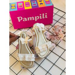 Sandália Pampili - Branca - 24 - LEVIT STORE