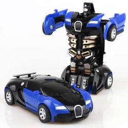  Carro que se Transforma em Robô - Uma Experiência... - LFMSTORE